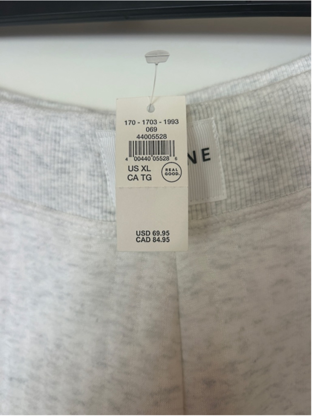 Women's Aerie Offline Wide Leg Coffee Run Trousers Ribbed Pants XL Beige - Picture 9 of 11